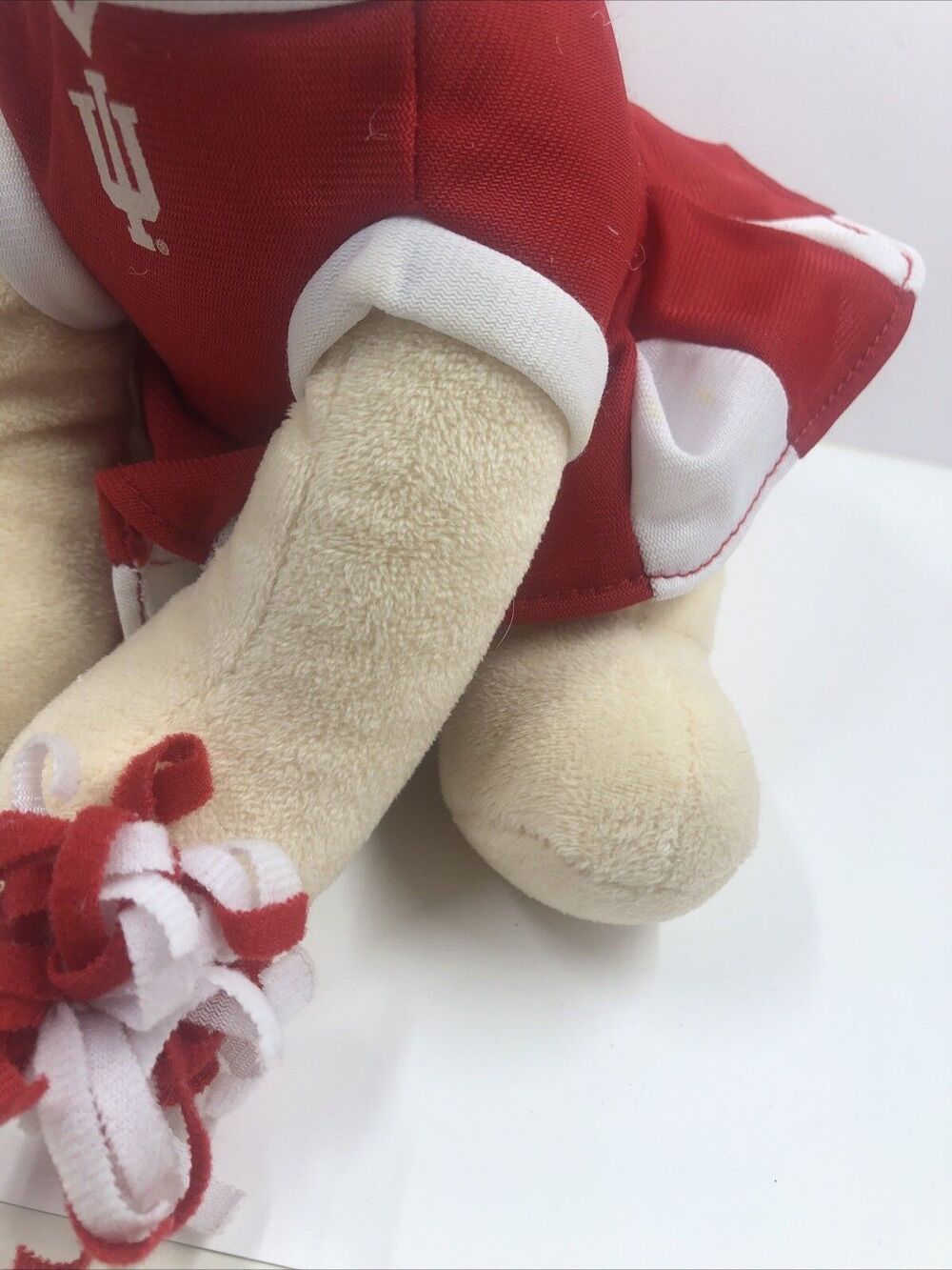 Indiana Hoosiers Stuffed Dog Plush Cheerleader 9 Inches. Please Read - Picture 11 of 16